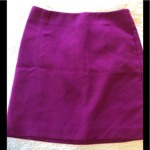 Loft fuchsia pencil skirt